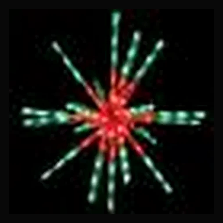 LED 24" Starburst — Red/Green