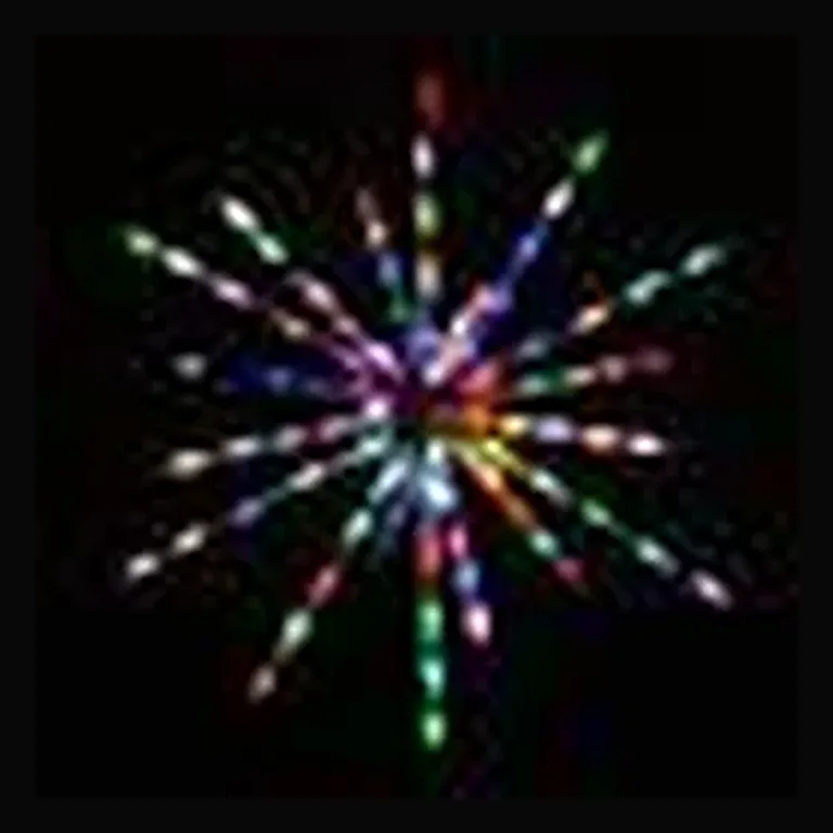 24" Starburst with RGB lights, multi-function