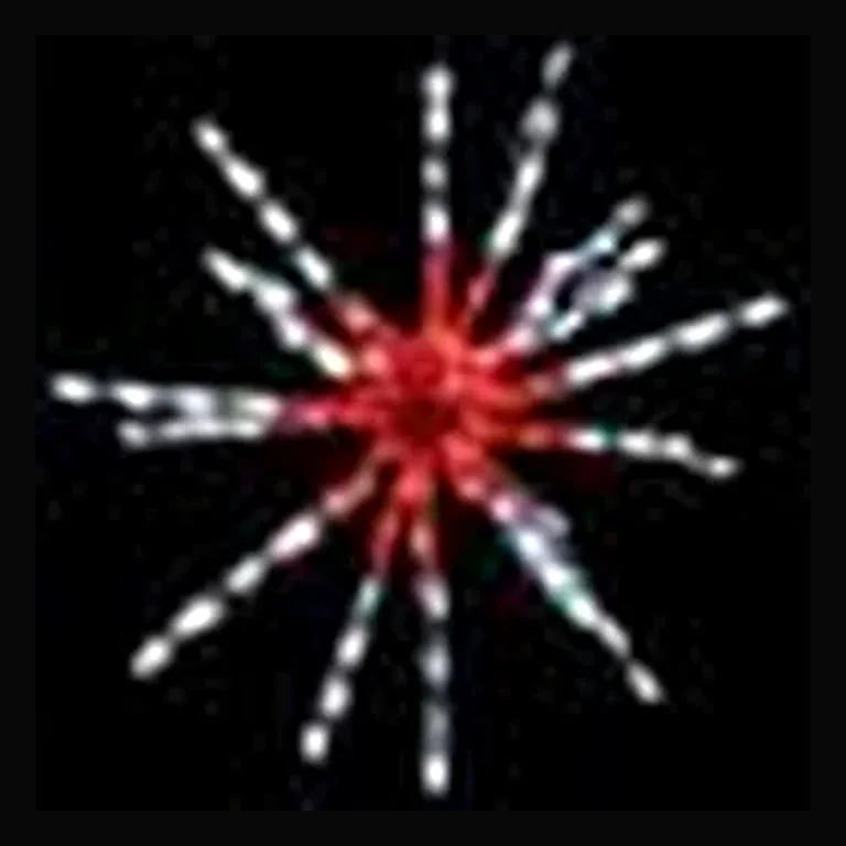 LED 24" Starburst — Red/White