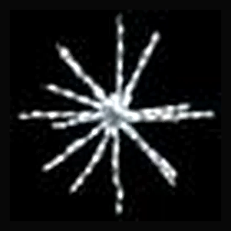 LED 24" Starburst — White