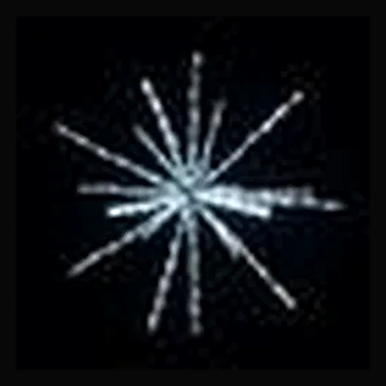 LED 34" Starburst — White