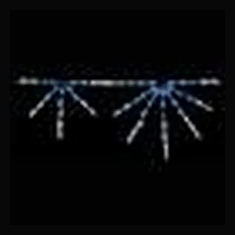 LED Starburst Linkable — Blue/White