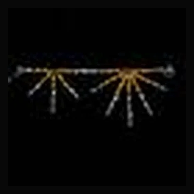 LED Starburst Linkable — Champagne (White/Warm
