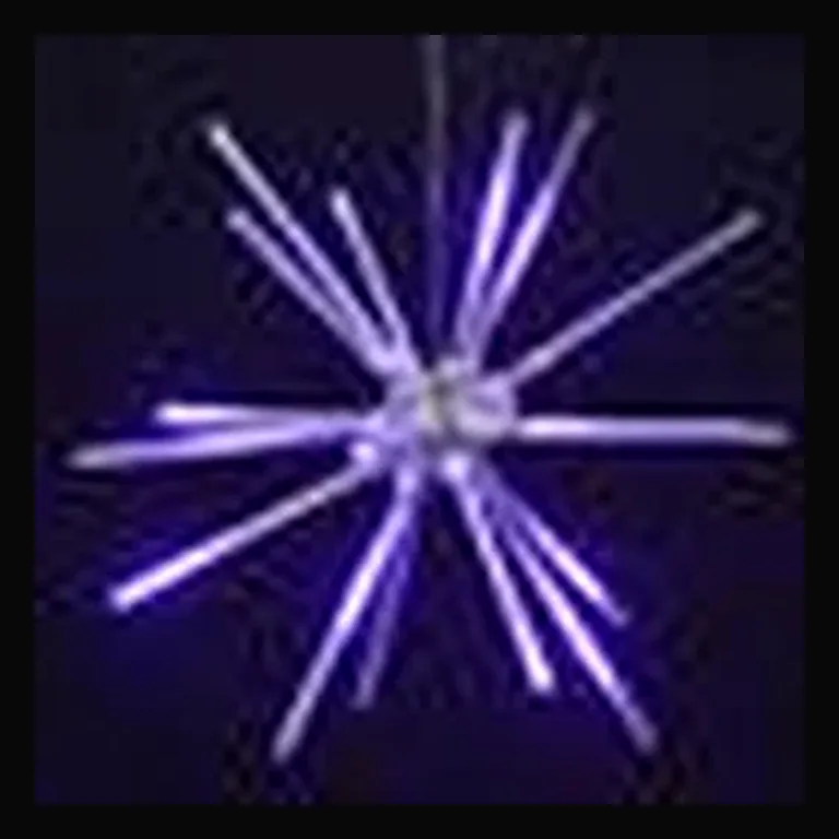 LED 24" Animated Starburst — Purple