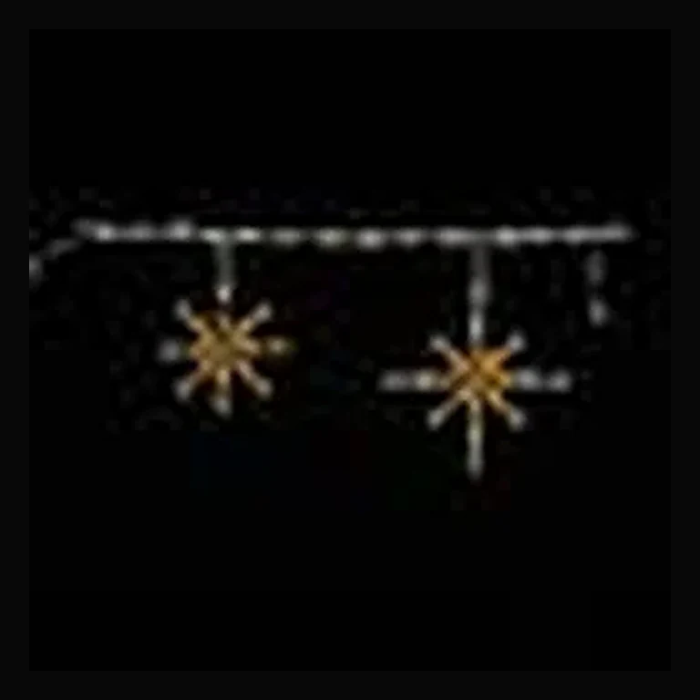 Snowflake Linkable — Champagne (White/Warm