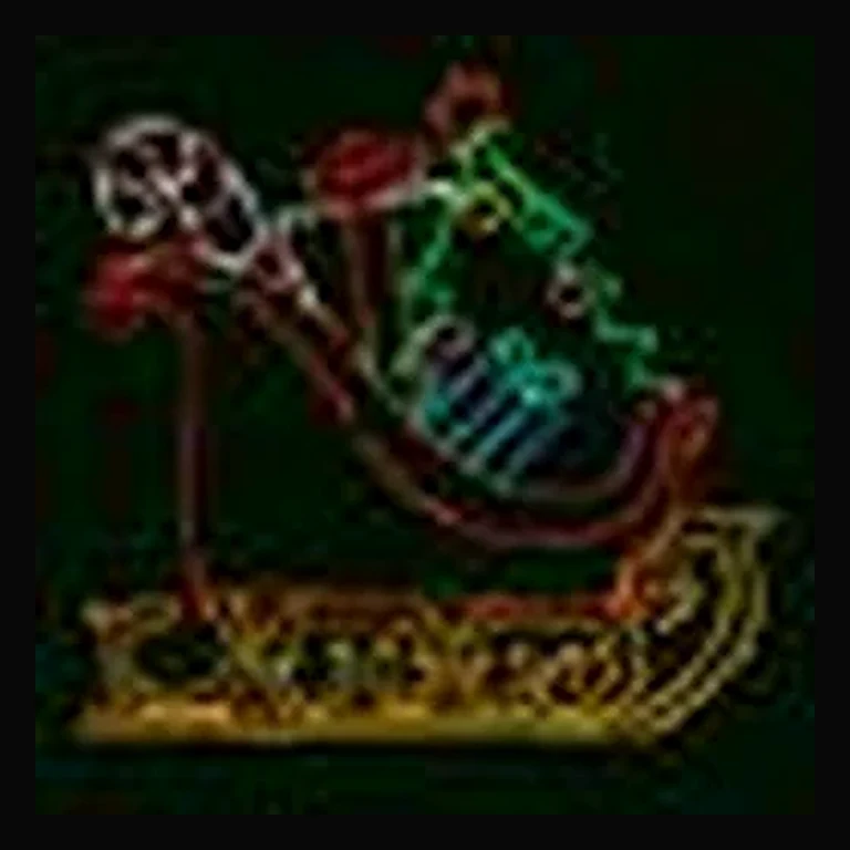 Sleigh with Presents LED Display