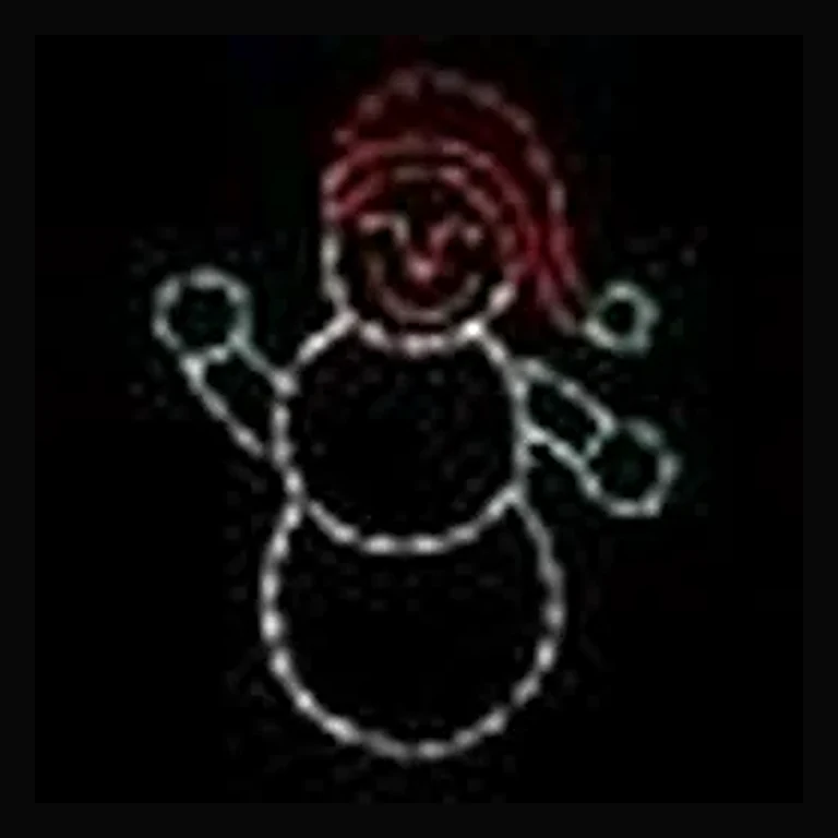 Baby Snowman LED Display (32")