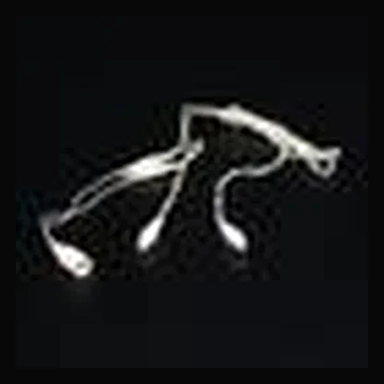 2 Pin White Y Splitter Cord