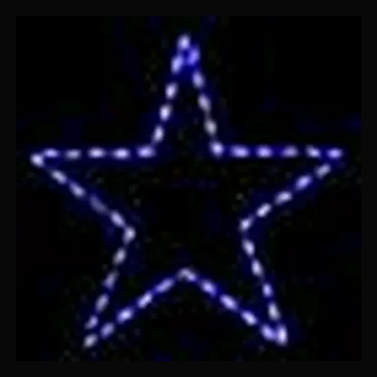 Star LED Display — Blue