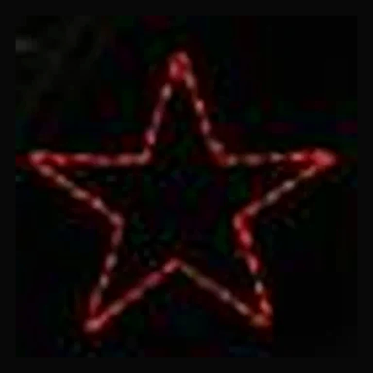 Star LED Display — Red