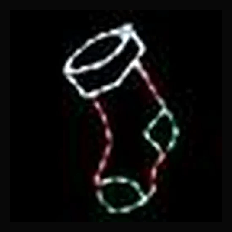 Christmas Stocking LED Display (27")