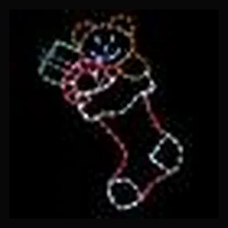 Christmas Stocking w/ Toys LED Display (44")