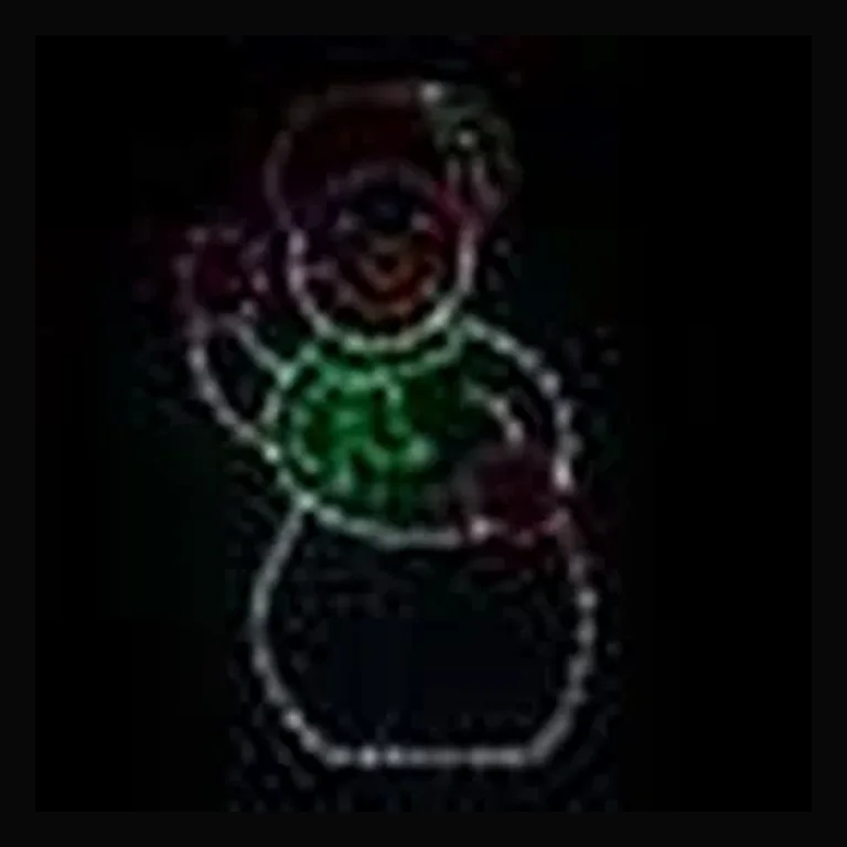 Snow Woman LED Display