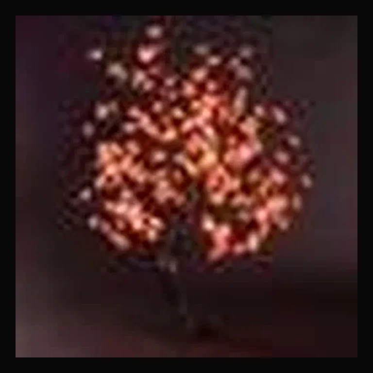 Table Top Cherry Blossom Tree — Orange