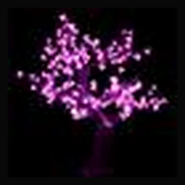 Table Top Cherry Blossom Tree — Purple