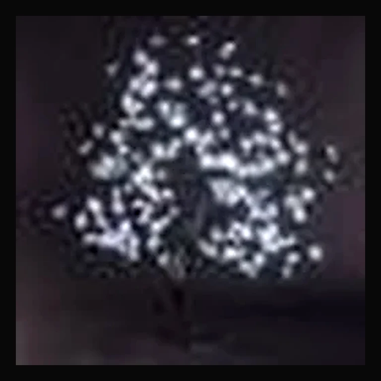 Table Top Cherry Blossom Tree — White