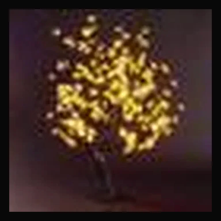 Table Top Cherry Blossom Tree — Yellow