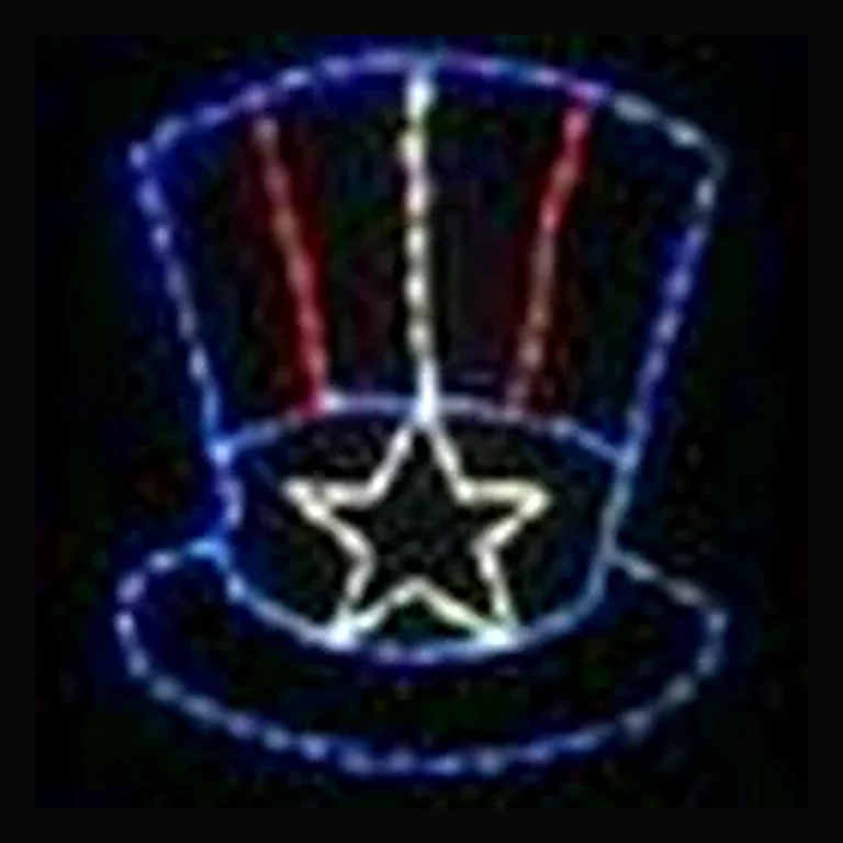 Uncle Sam Hat LED Display