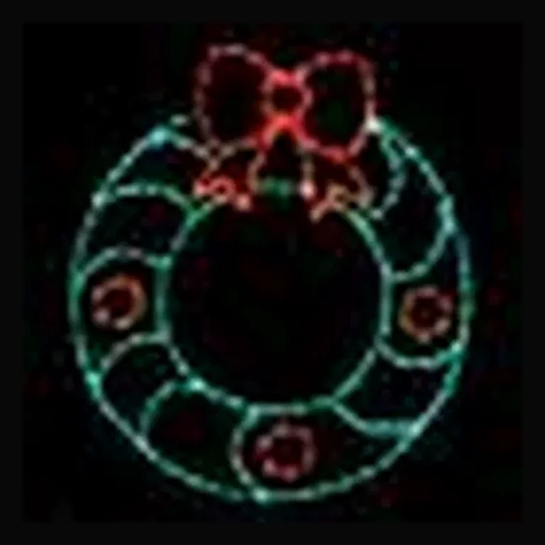 LED Wreath w/ Bow