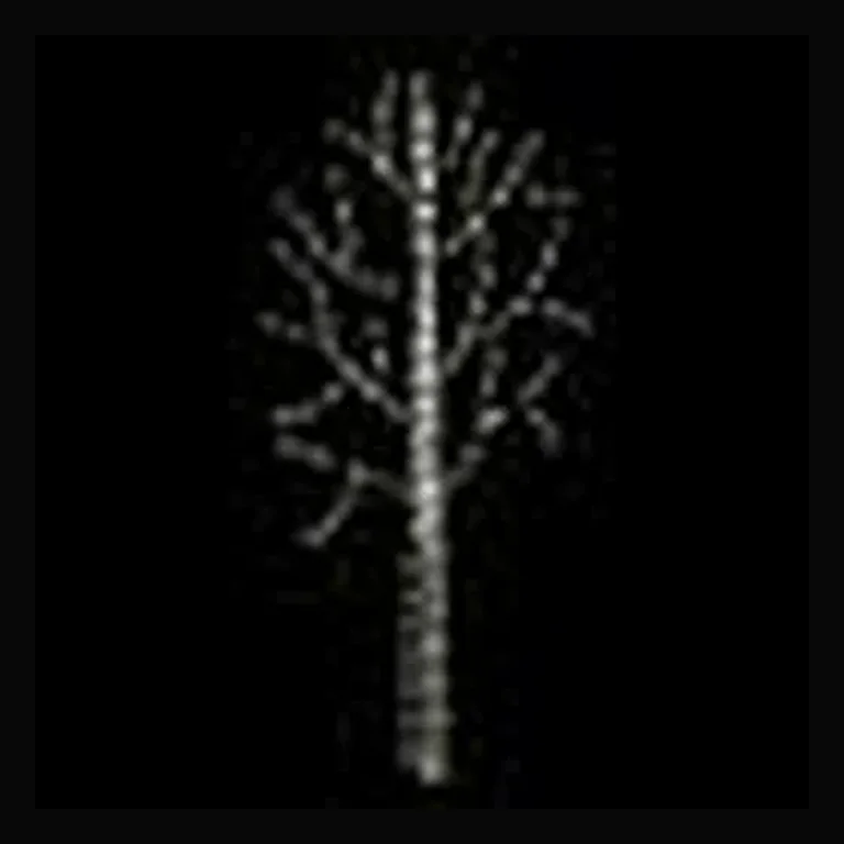 Winter Tree in White LED Display (48")