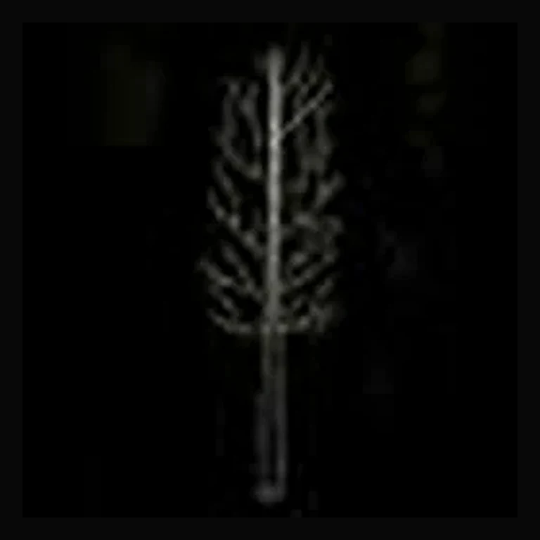 LED 8' Winter Tree
