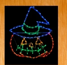 Brite Ideas Pumpkin Hat lighted display